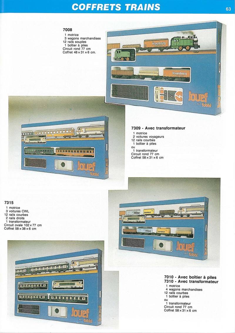 catalogue coffrets 1987