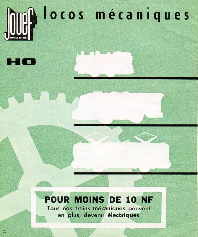 Catalogue Jouef 1962 page 20